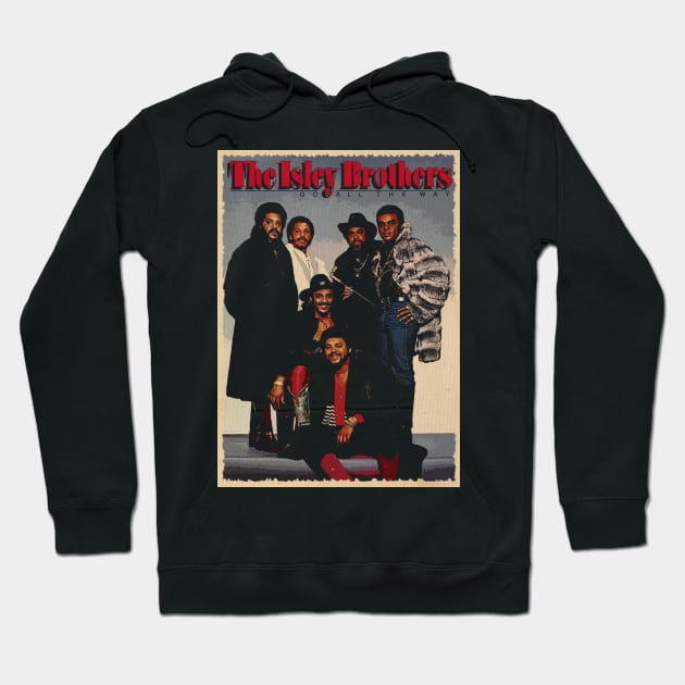 Groove of the Gods The Isley Vintage Music Scenes Apparel Hoodie by Iron Astronaut